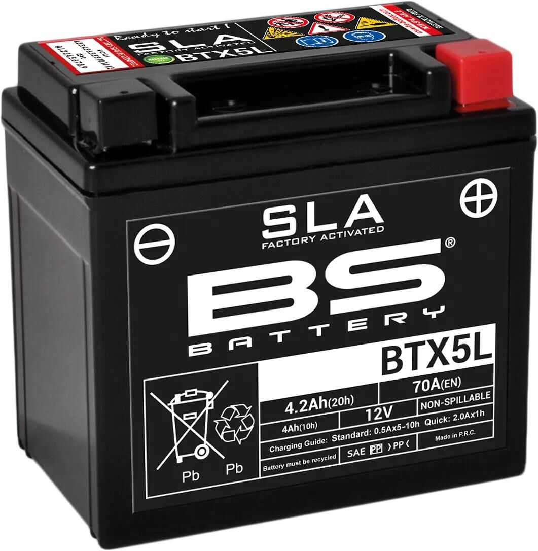 Bs-battery batterie btx5l btx5l-bs btx5l battery bs sla