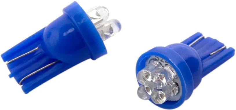 Spahn glassockellampe led lamp t10 as 12v 5w blue w2,1x9,5d