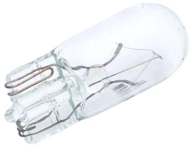 Spahn glassockellampe glass base lamps 12v 1.7w w2.1x9.5d (10st)