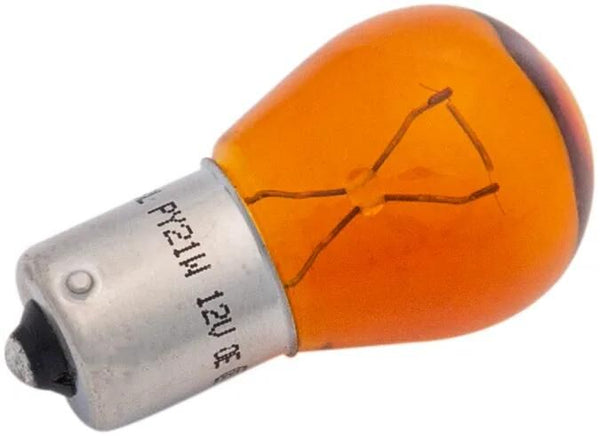 Spahn kogellamp light bulb 12v 21w yellow bau15s