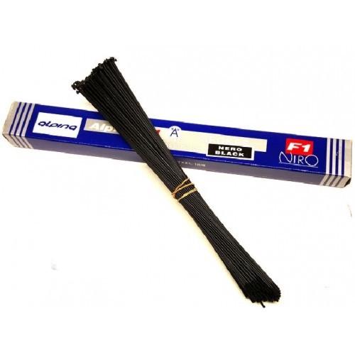 Alpina spaak zwart RVS 13g 320mm ø2,33mm voor spaakmachine p 1440