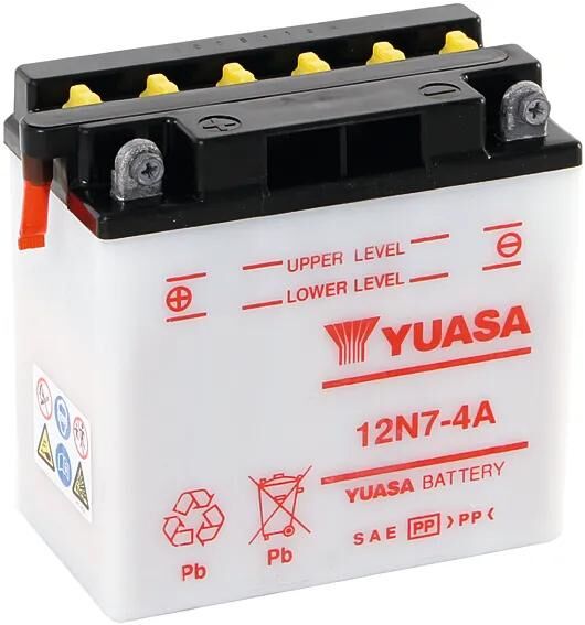 Yuasa batterij 12n7-4a battery 12n7-4a standard without sp