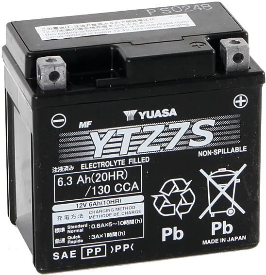 Yuasa batterie ytz7s battery ytz7s agm