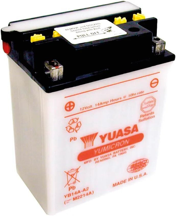 Yuasa batterij yb14a-a2 battery yb14a-a2 standard without sp