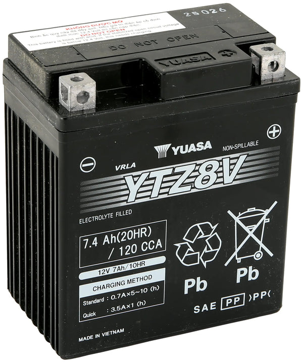 Yuasa batterij ytz8v battery ytz8v agm
