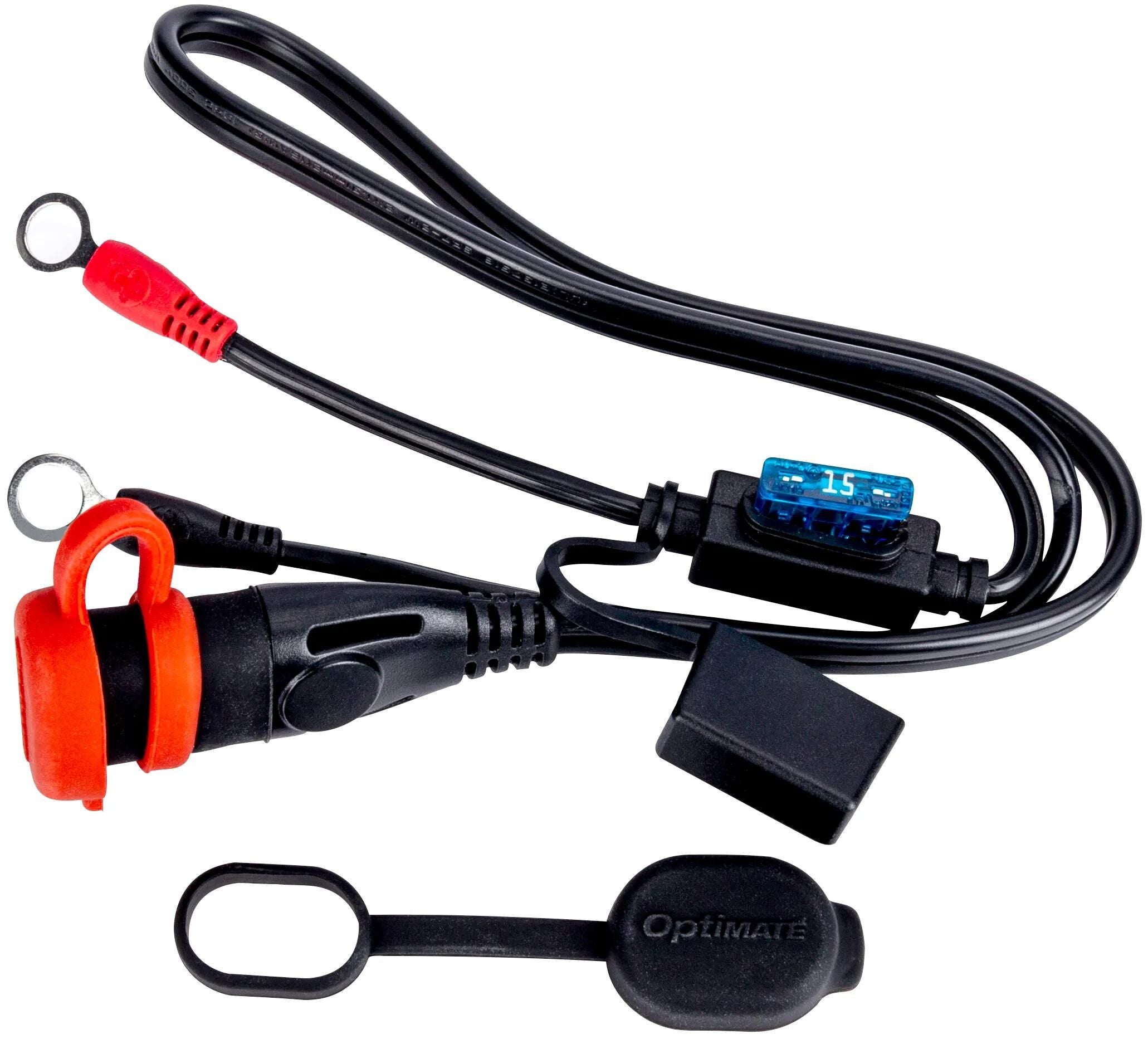 Tecmate zubehör oesenkabel optimate m. cap 15a