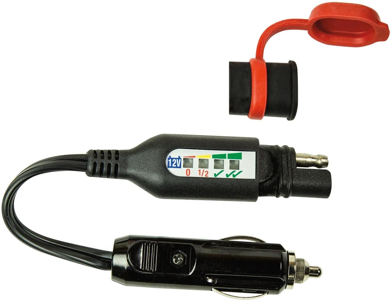 Tecmate batteriemonitor monitor optimate m. sae + plug standard