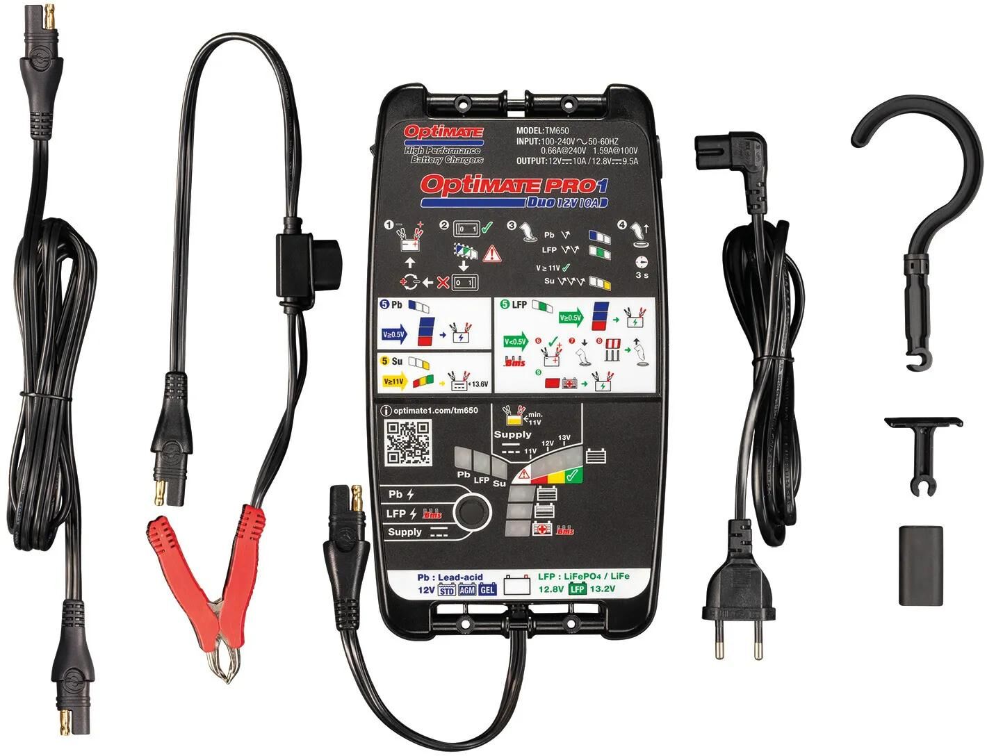 Tecmate batterieladegerät optimate pro-1 duo optimate pro 1 charger duo