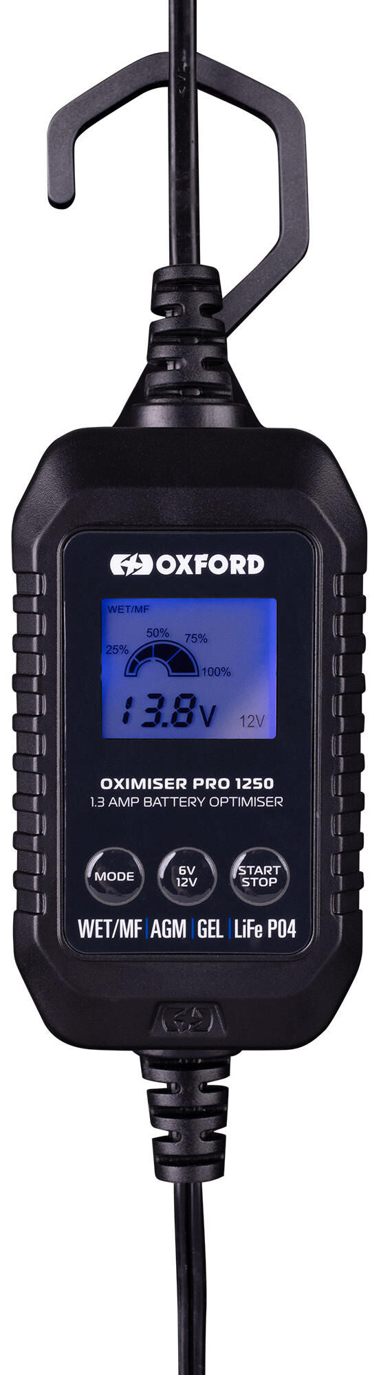 Oxford acculader oximiser pro 1250 . battery charger oximiser pro 1250