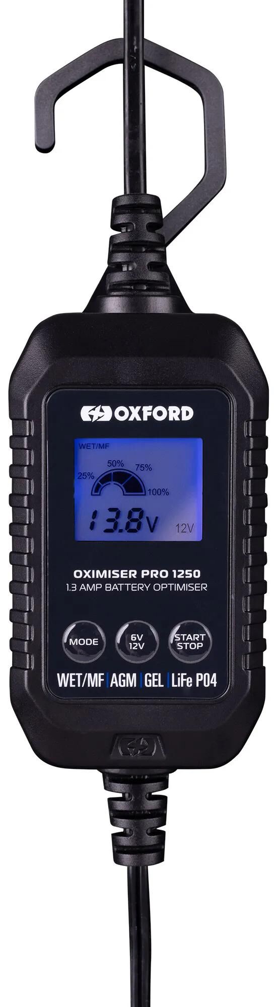 Oxford batterieladegerät oximiser pro 1250 battery charger oximiser pro 1250