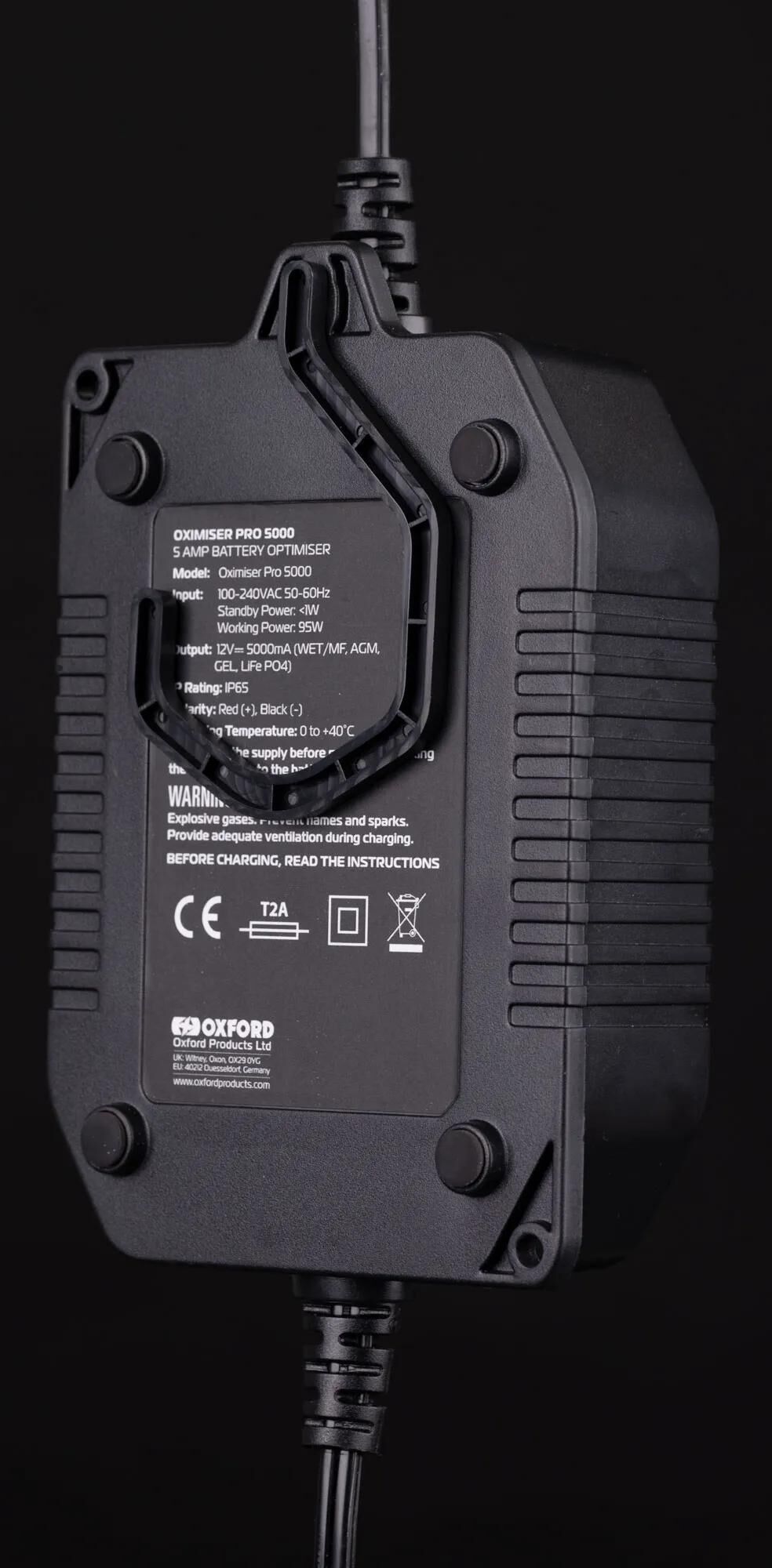 Oxford batterieladegerät oximiser pro 5000 battery charger oximiser pro 5000