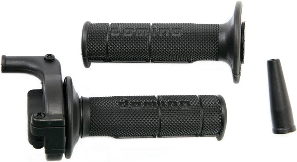 Domino gasdraaigreep armatuur throttle grips alu sw 1-pull,handleg