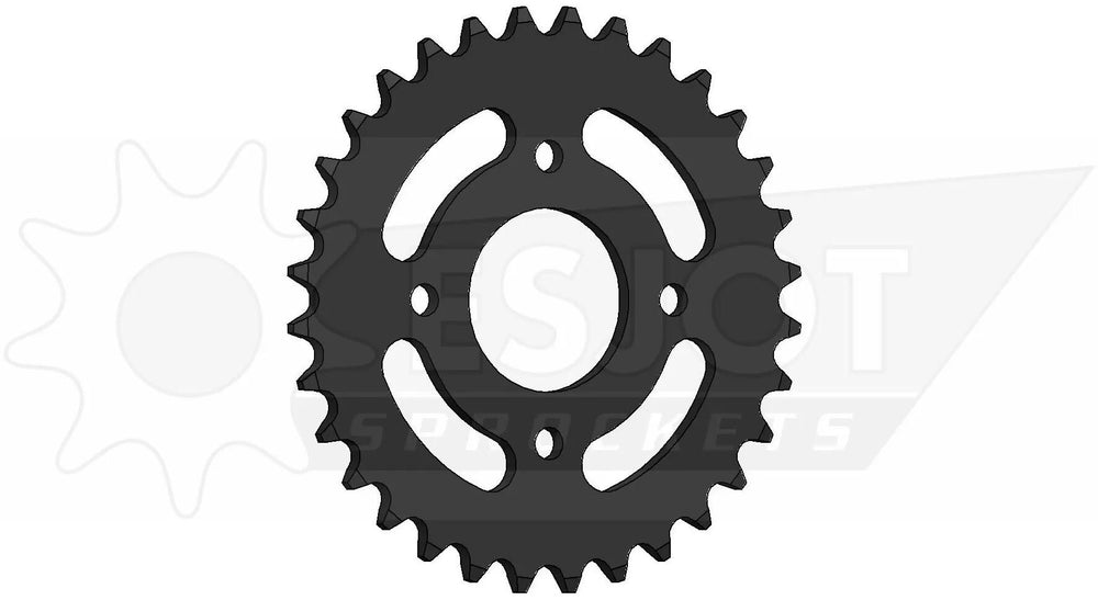 Esjot achtertandwiel 0268 chain wheel 415 40z steel black