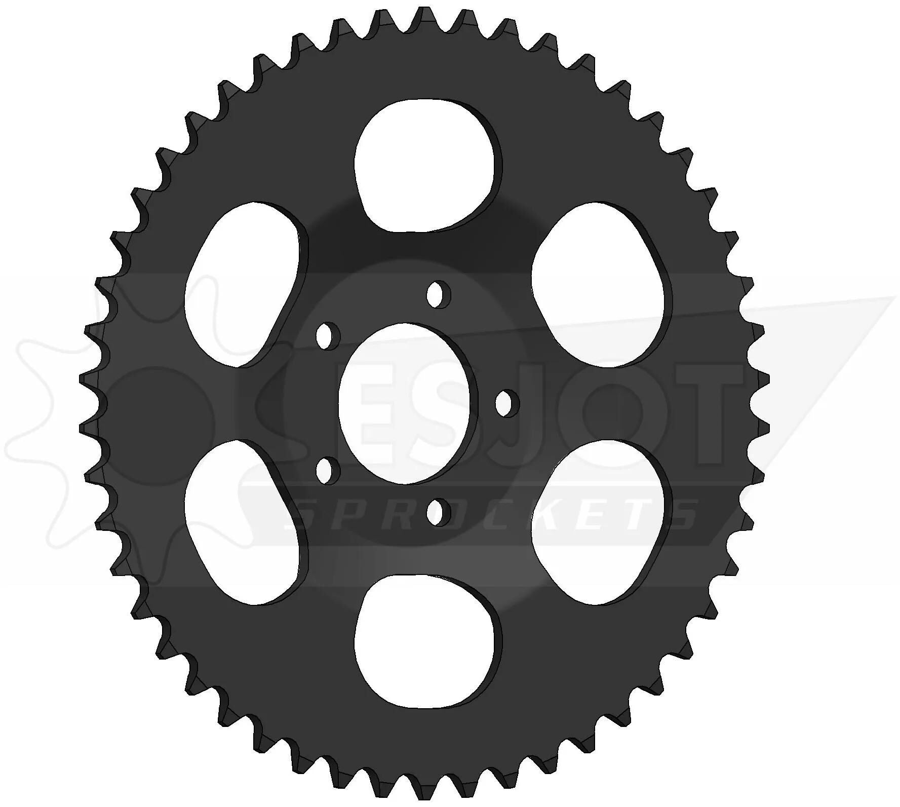 Esjot kettenrad 0289 chain wheel 415 50z steel black