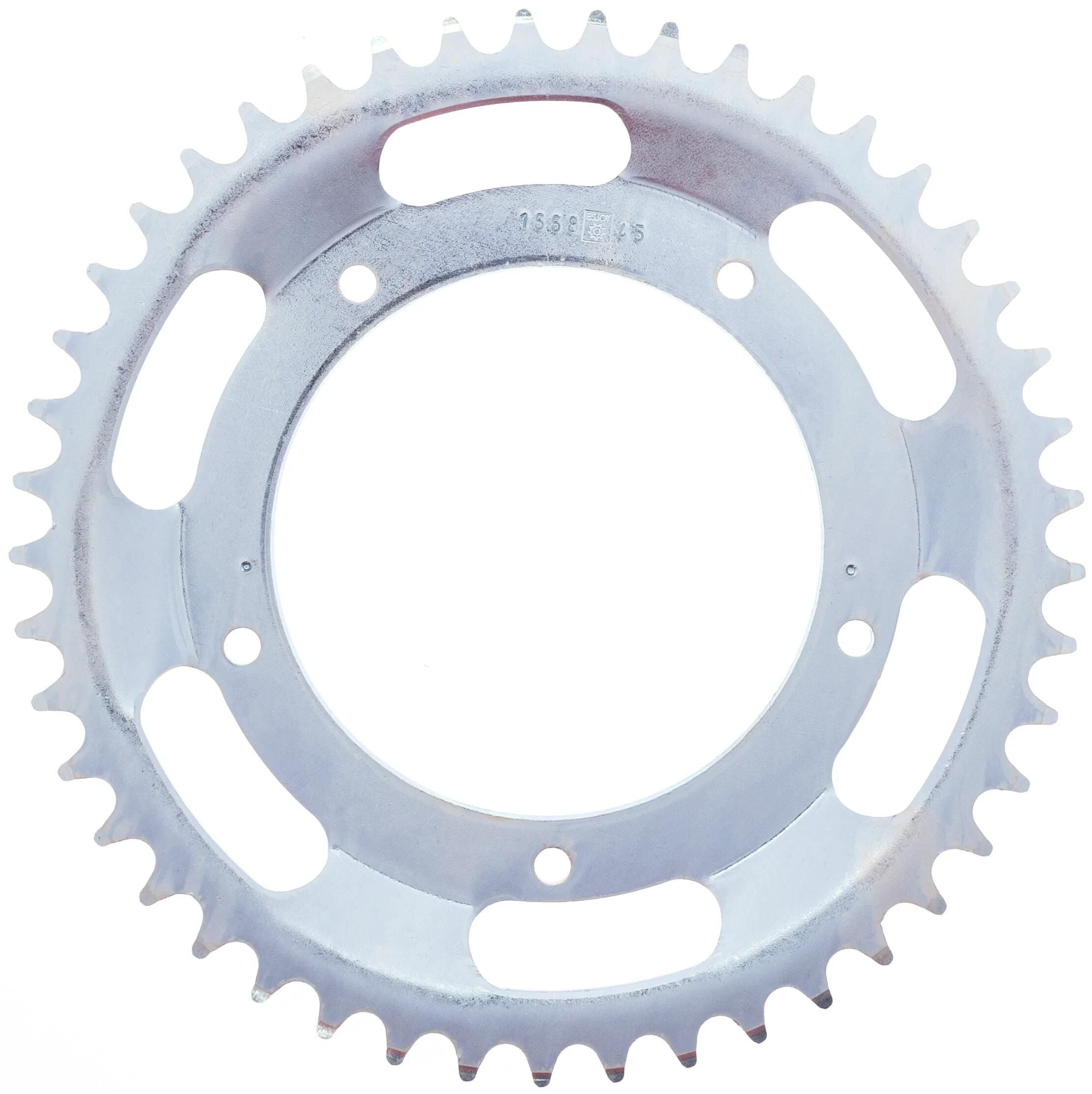 Esjot kettenrad 1668 chain wheel 415 45z steel silver