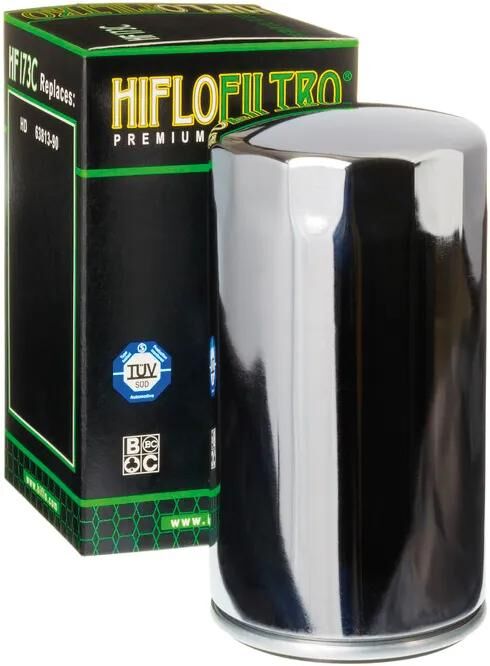 Hiflofiltro ölfilter oil filter hf-173c chrome