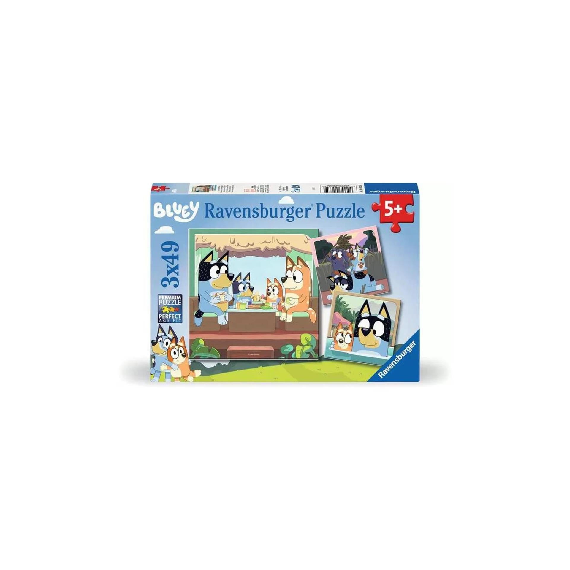 Ravensburger puzzel bluey 3x49pcs