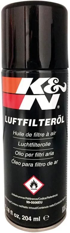 K n luftfilteröl air filter oil 204ml 99-0506eu
