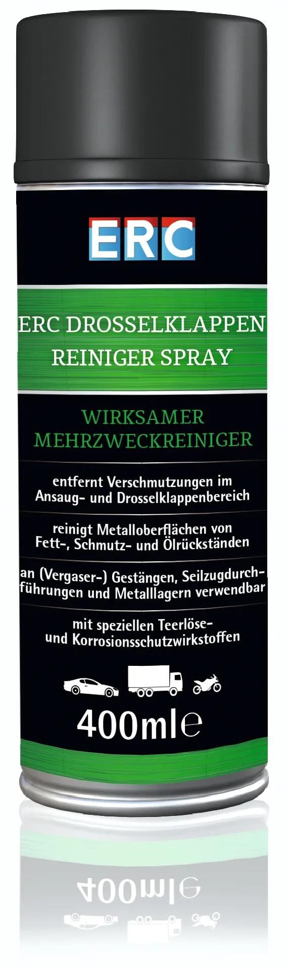 Erc drosselklappenreiniger throttle valve cleaner 400 ml