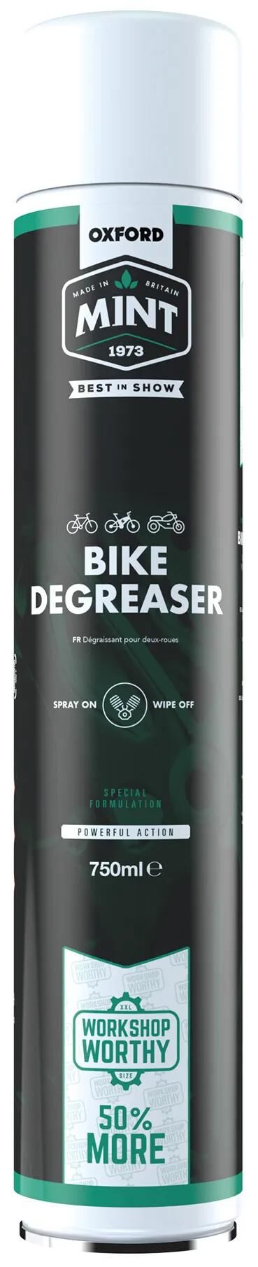 Mint entfetter oxford bike degreaser bike degreaser oxford 750 ml