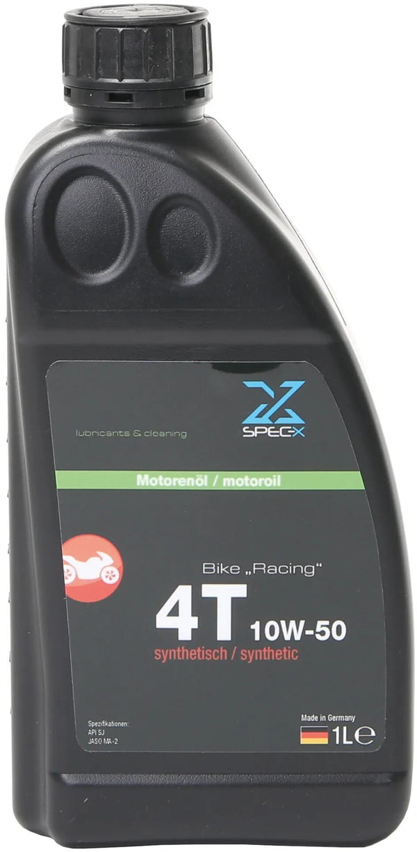 Spec-x motorolie bike 4t racing motor oil 4t 10w-50 raci 1l bike