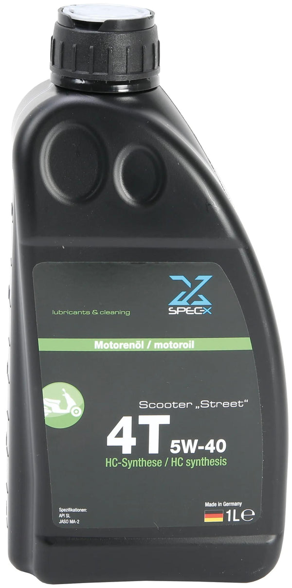 Spec-x motorolie scooter 4t street motor oil 4t 5w-40 1l scooter