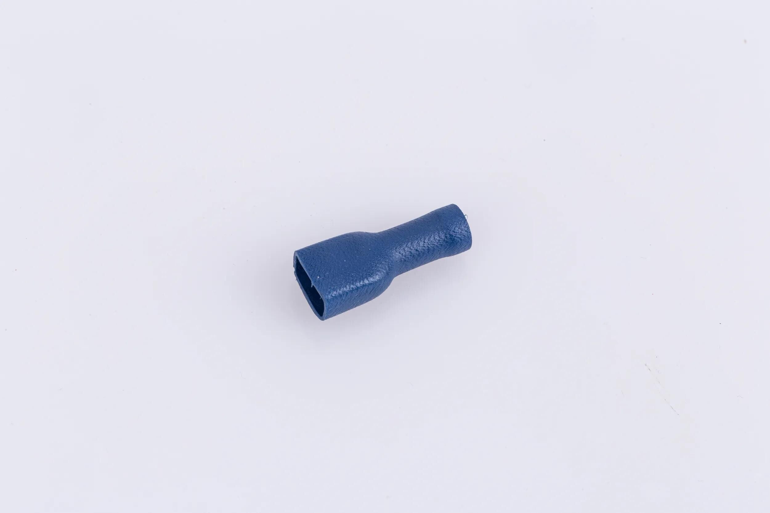 Spahn flachsteckhülse flat plug-in sleeve fully insulated blue 100p