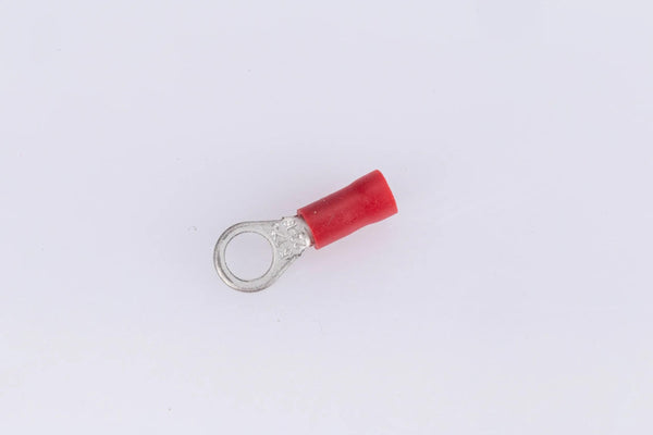 Spahn ringkabelschoen ring terminal insulated red 100pcs.