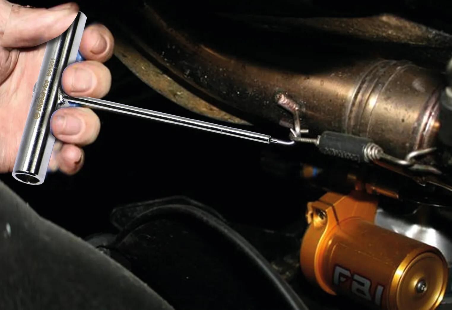 Bikeservice zughaken u-hook m t-grip bst hook 45grad