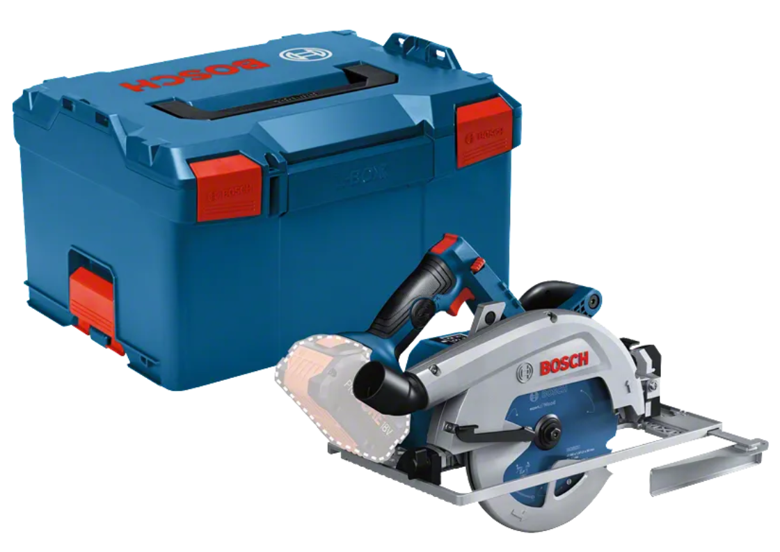 Bosch blauw gks 18v-68 g professional accu cirkelzaag | zonder accu's en lader in l-boxx - 06016c9100