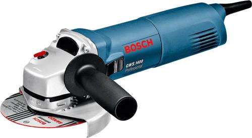 Bosch haakse slijpmachine gws1400+diamantblad
