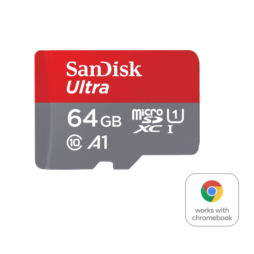Sandisk Sandisk MicroSDXC Ultra Android 64GB 140MB CL10 Chromebook