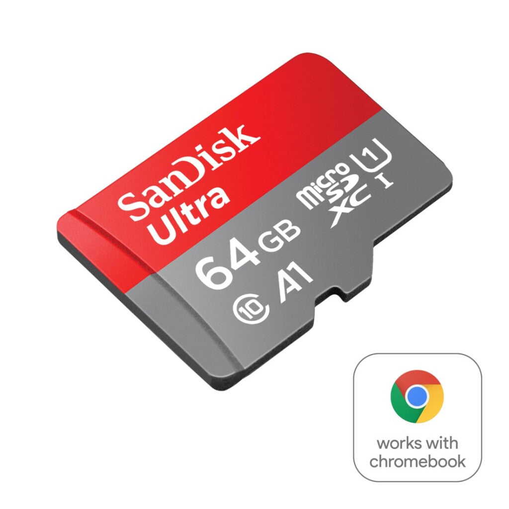 Sandisk Sandisk MicroSDXC Ultra Android 64GB 140MB CL10 Chromebook