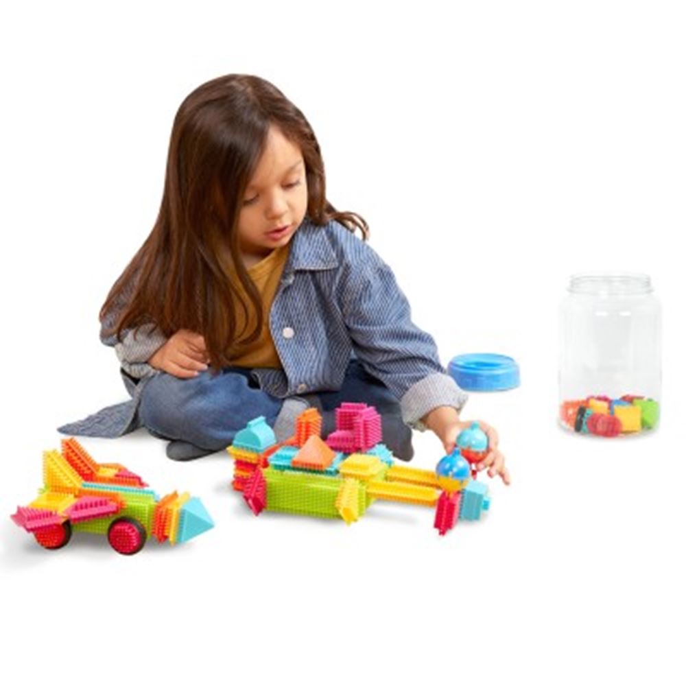 Borstelblokken in pot 80 stuks