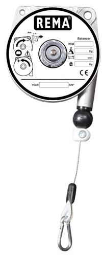 Rema veerbalancer 9313 2.0-3.0kg 1.6mtr (licht)