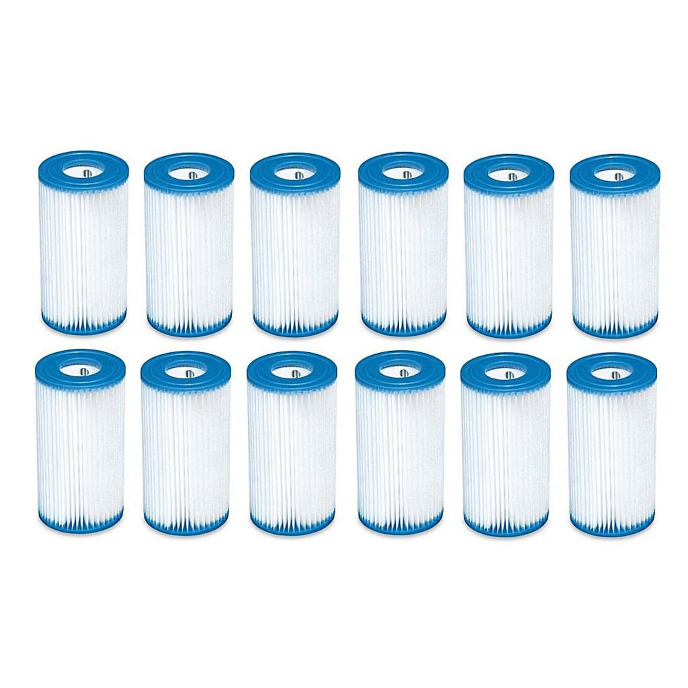 Intex 29000 filterpatroon type a 12 stuks voor zwembad 244 305 366 cm