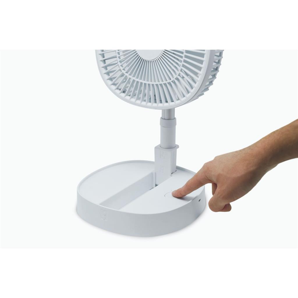 Starlyf opvouwbare ventilator 23 cm wit
