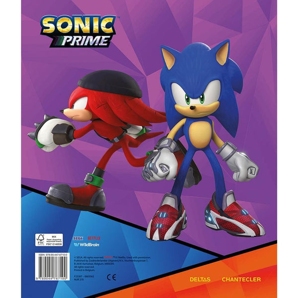 Deltas sonic prime sticker parade