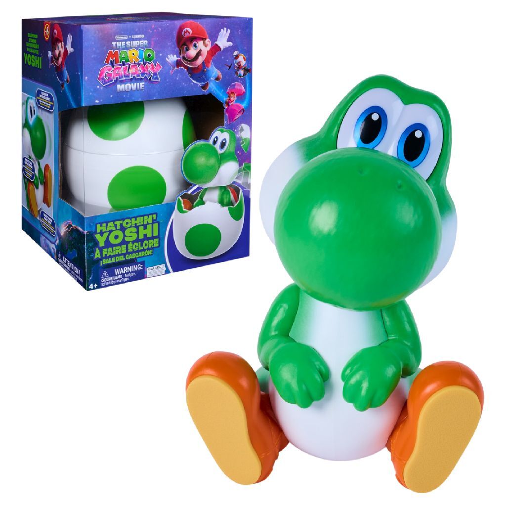Hatchin' yoshi super mario hatching yoshi + licht en geluid