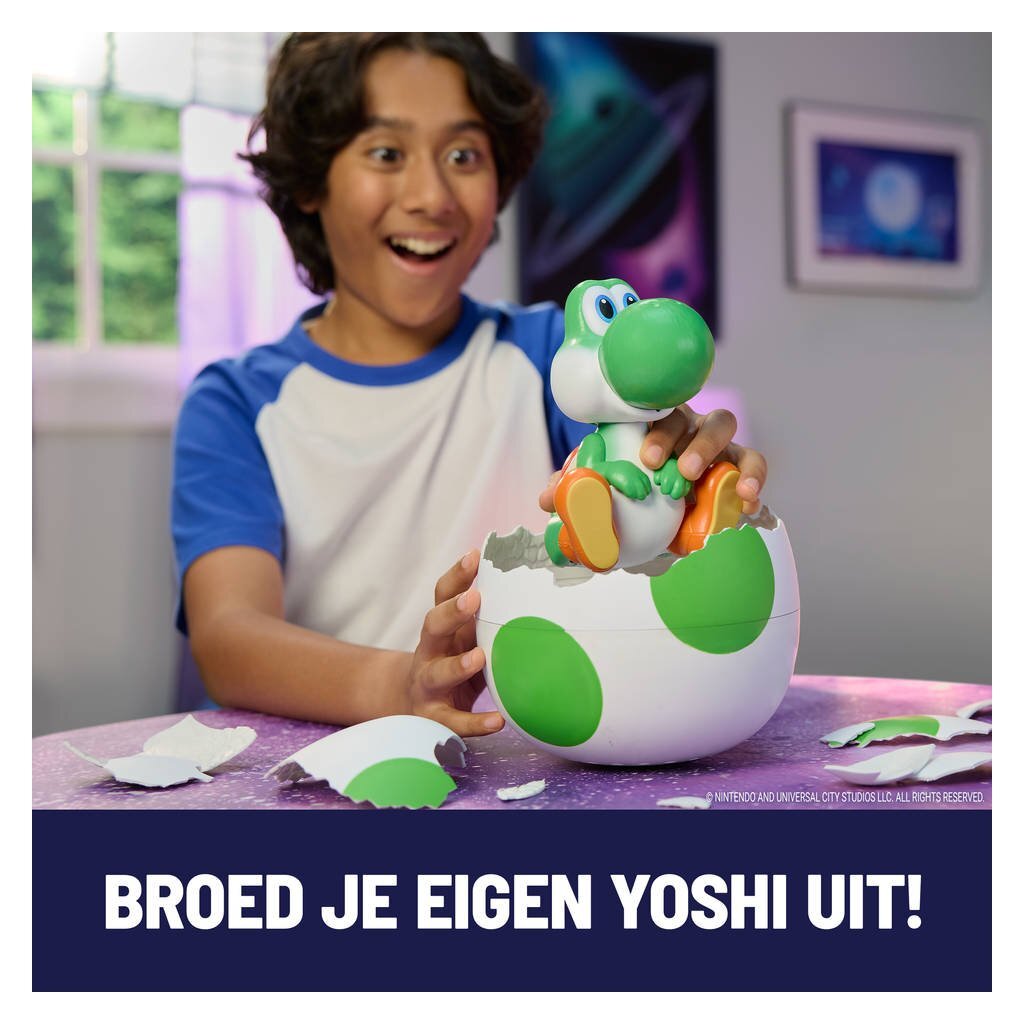 Hatchin' yoshi super mario hatching yoshi + licht en geluid
