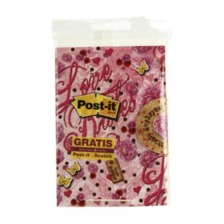 No brand post-it boekjes paars | 4 stuks