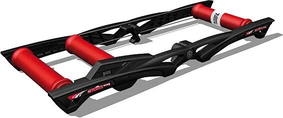 Elite rollenbank arion mag training roller arion mag black red