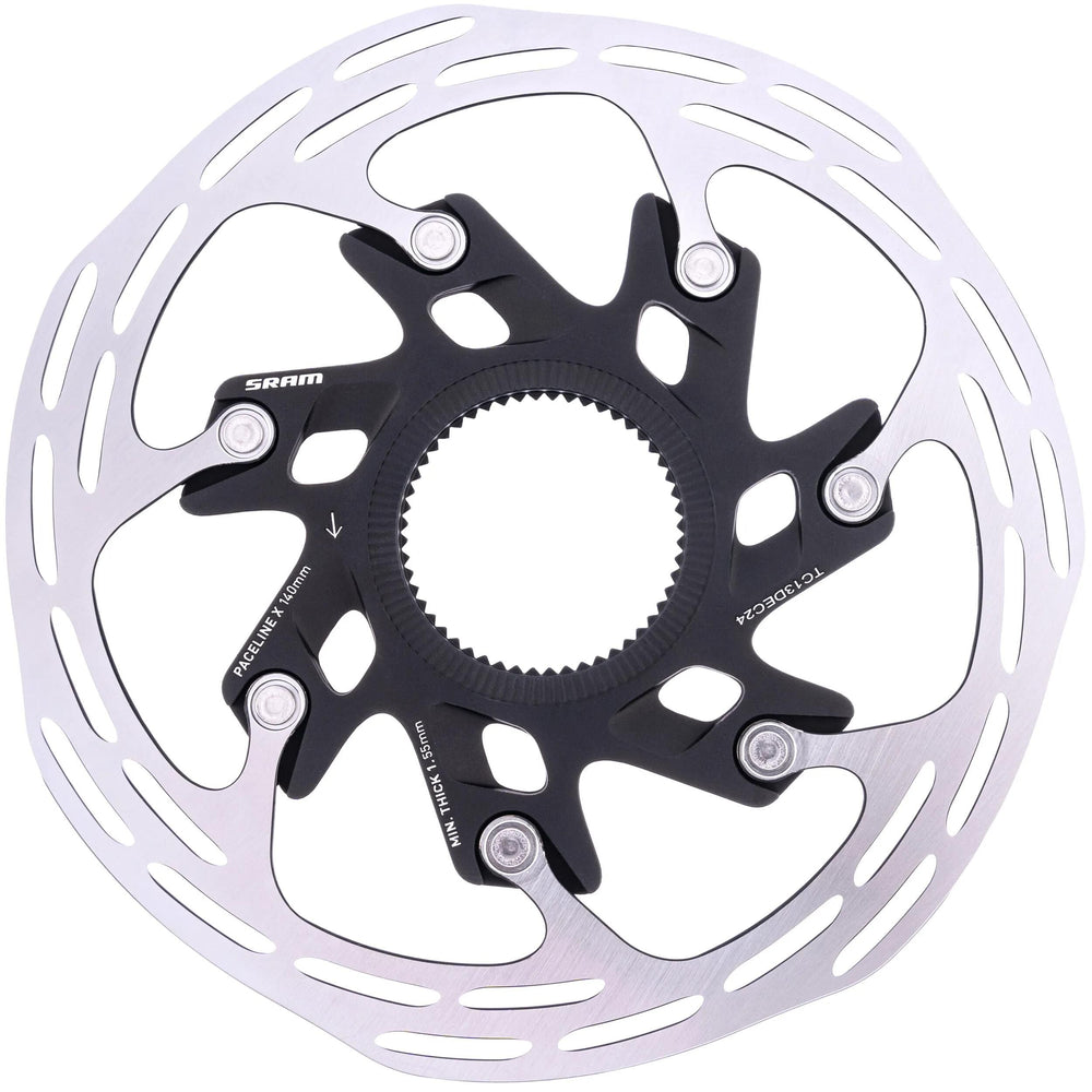 Sram bremsscheibe paceline x brake rotors 140 mm paceline x centerlock