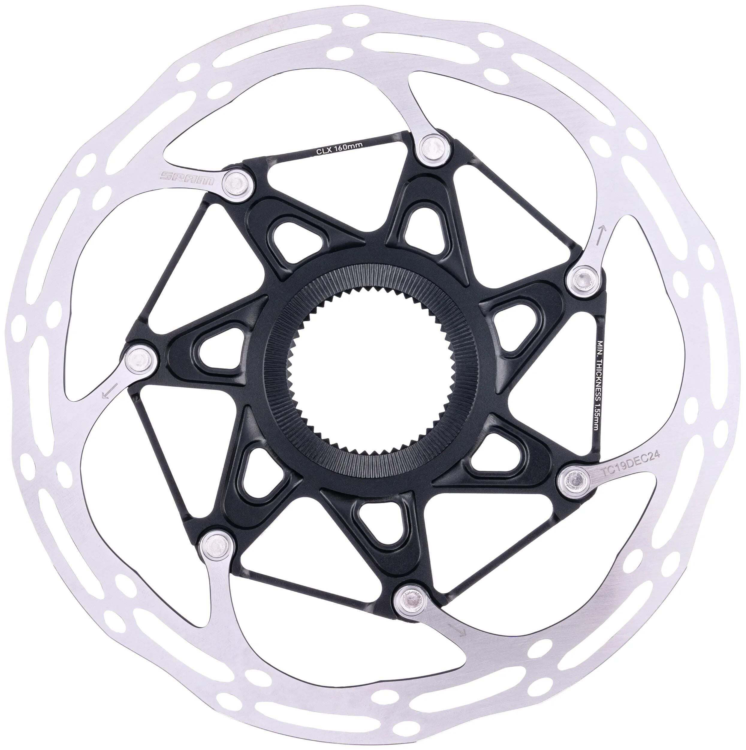 Sram bremsscheibe centerline x rotor centerline x 160mm with lockring