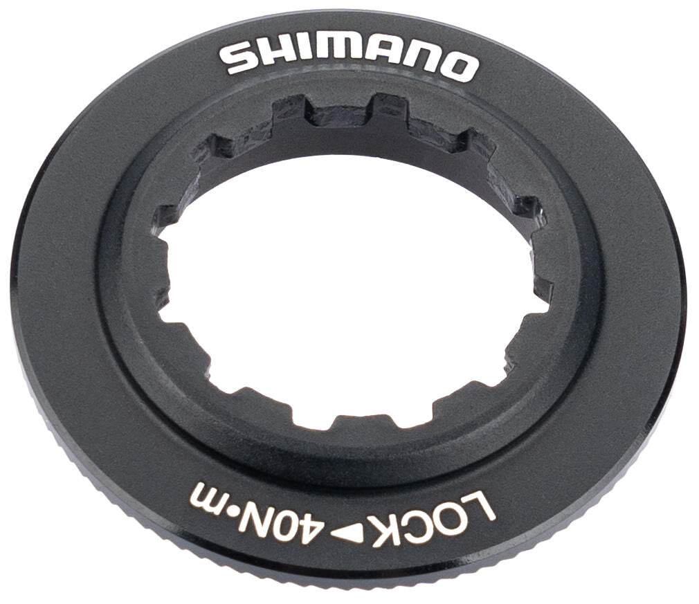 Shimano lockring lockring shim. with magnet black