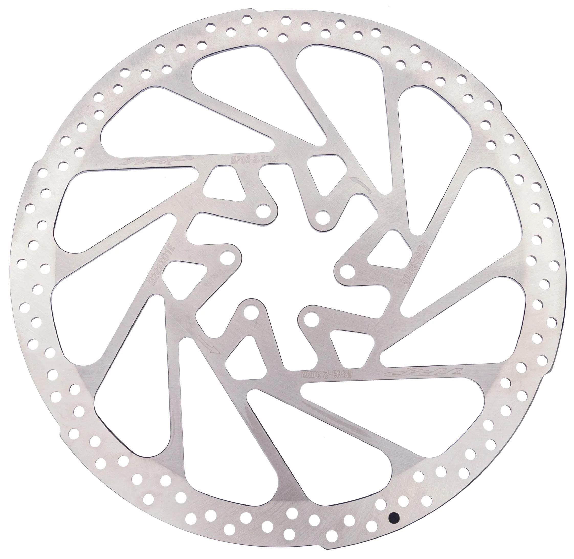 Trp bremsscheibe rs01e brake rotors r203s01e 6b 203 mm f. 2.3 mm