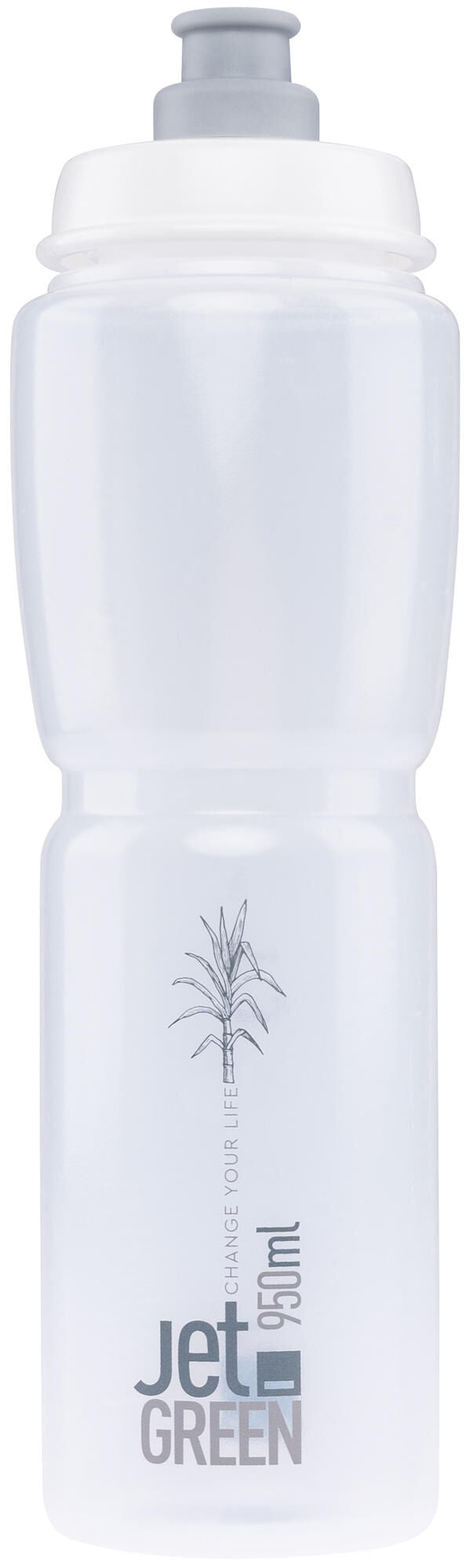 Elite bottle jet sugar cane transparent 950ml