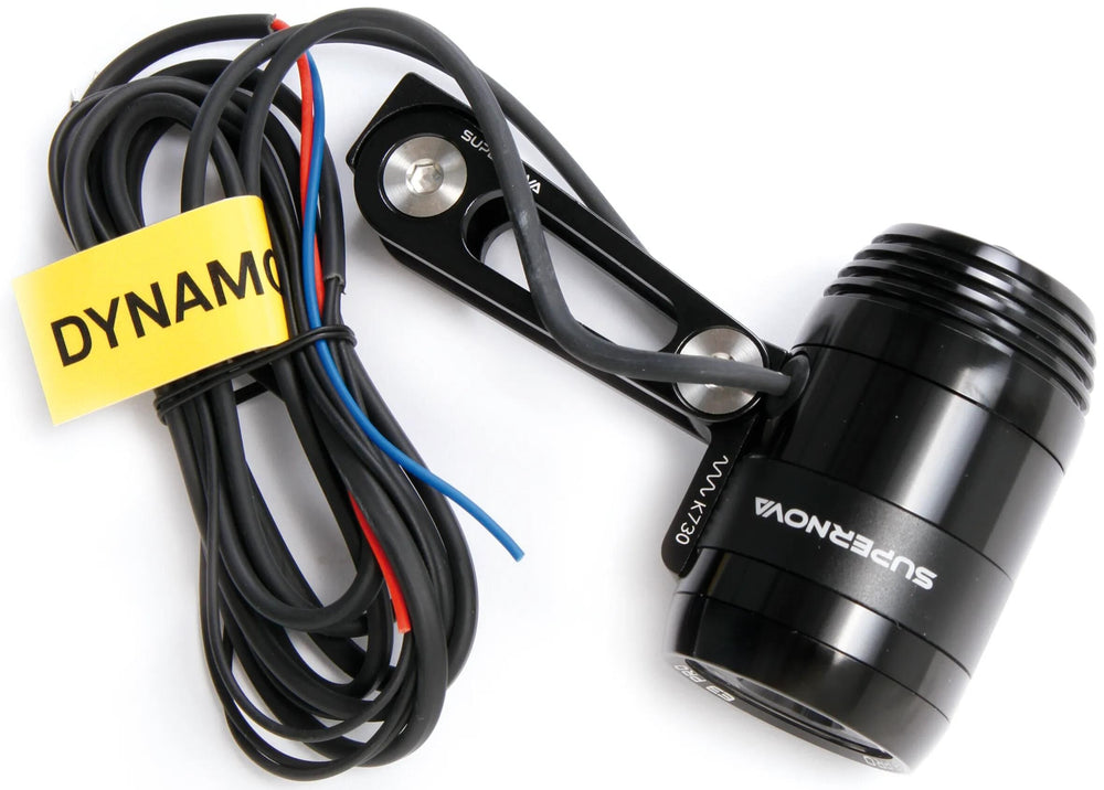 Phare SUPERNOVA E3 Pro 2 Dynamo, noir