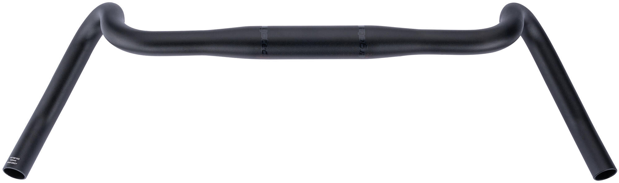 Elvedes ergotec stuur grind 440 580mm 31,8 21° alu zwart