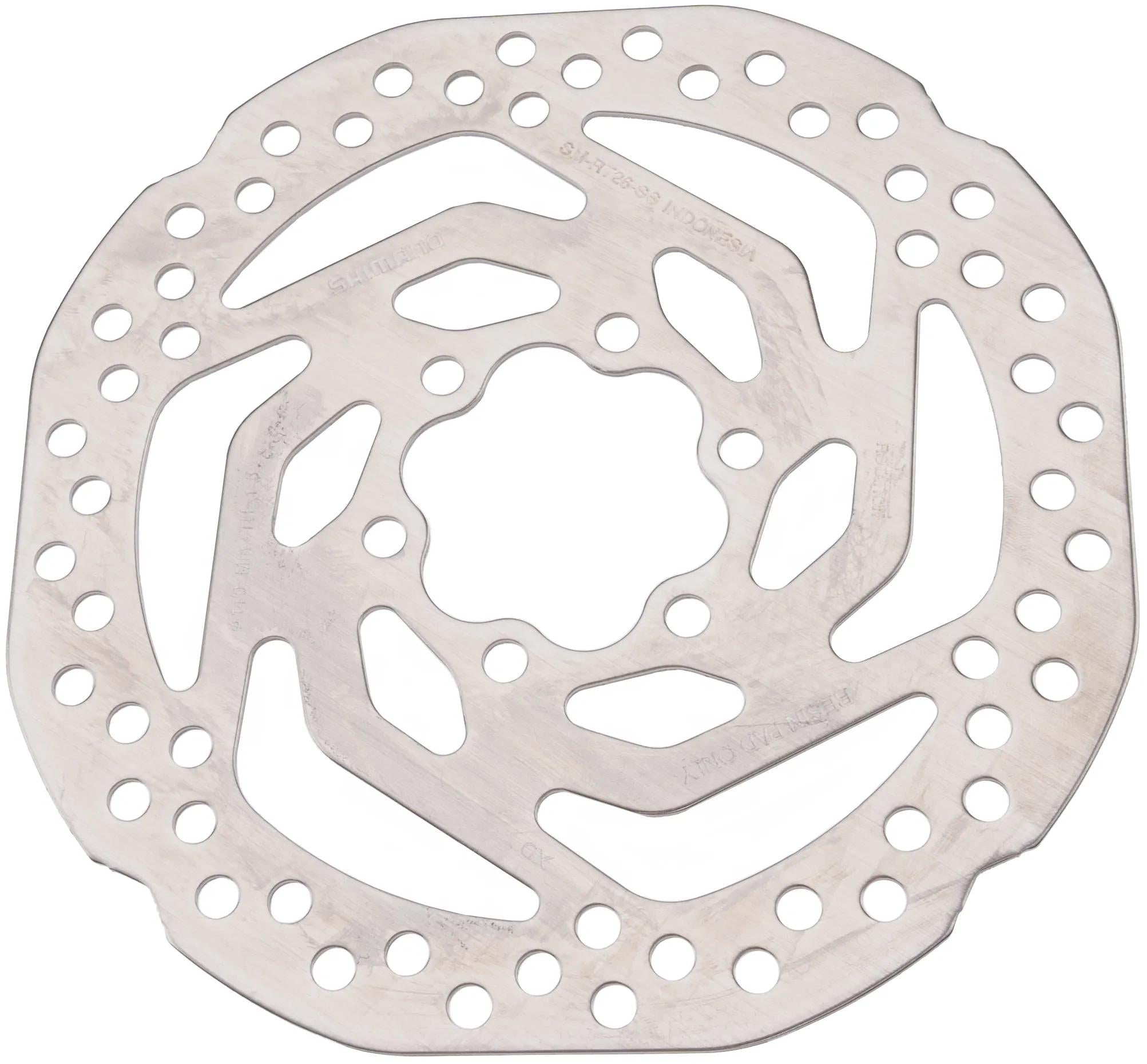 Shimano remschijf sm-rt26 shim.brake rotors rt26 140mm 6l rt26ss